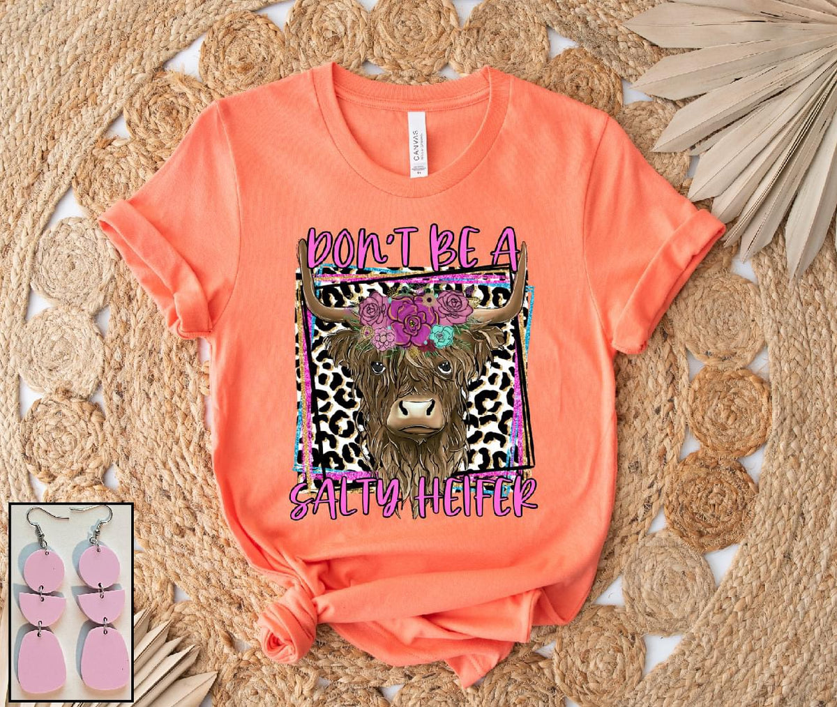 Dont be a Salty Heifer The Rustic Leopard Gift Shop