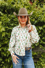 Load image into Gallery viewer, Cactus Country Button Down