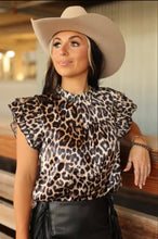 Load image into Gallery viewer, Wildcat Ruffle Top