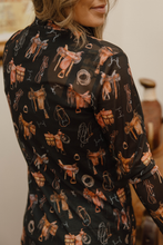 Load image into Gallery viewer, Saddle Room Mesh Layering Top
