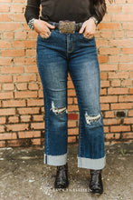Load image into Gallery viewer, Londyn Leopard Patch Jeans
