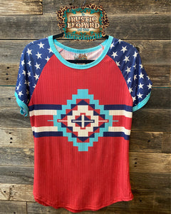 Aztec Americana Top