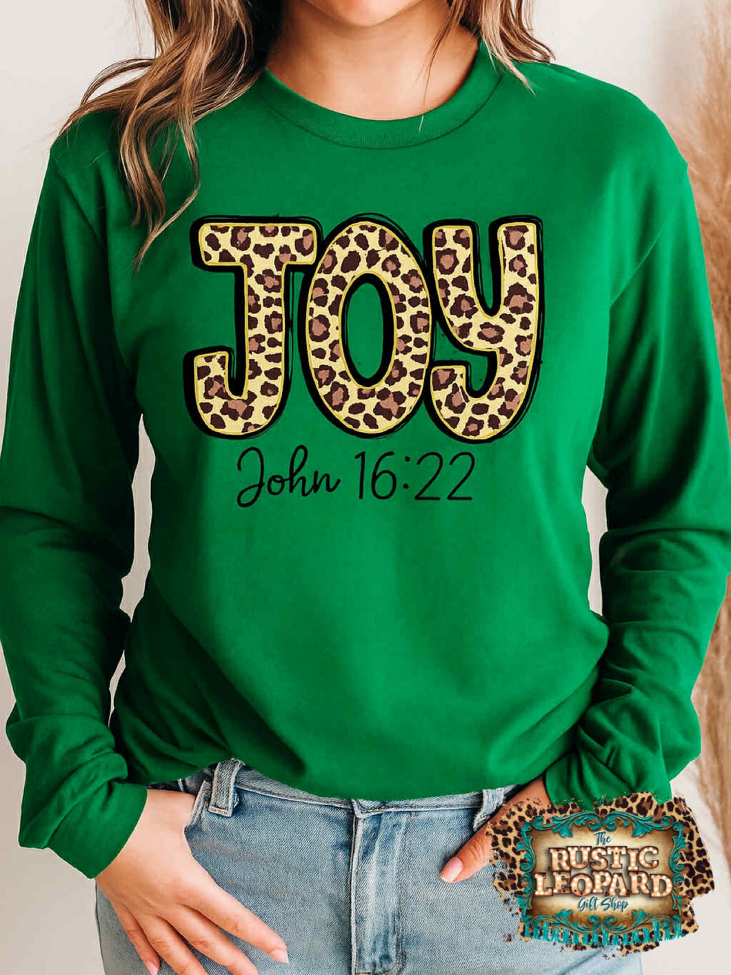 Joy Leopard Longsleeve Tee