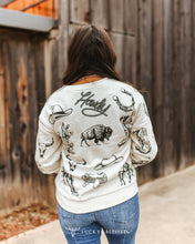Load image into Gallery viewer, Lucky &amp; Blessed Embroidered Sweatshirt
