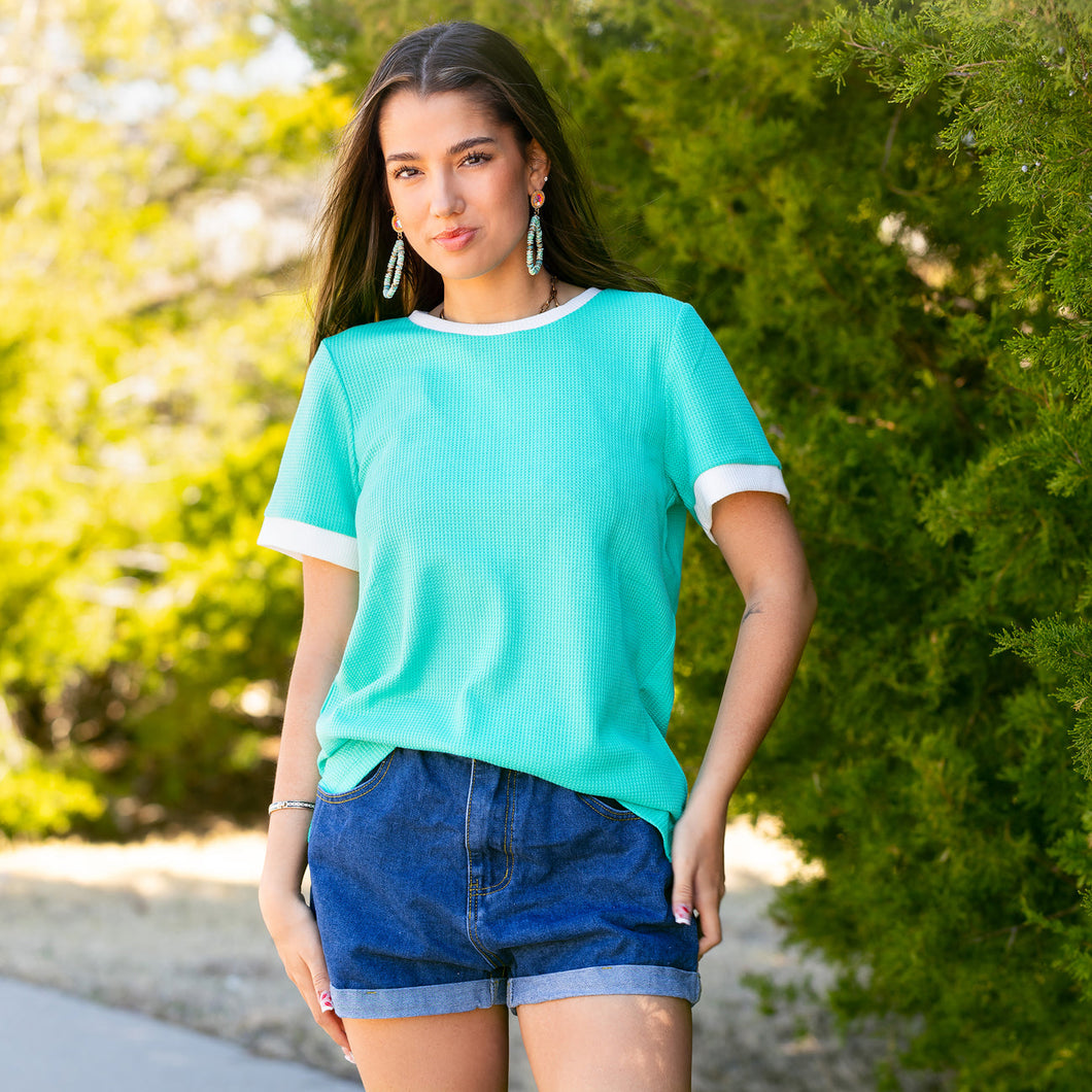 Mint for A Purpose Top