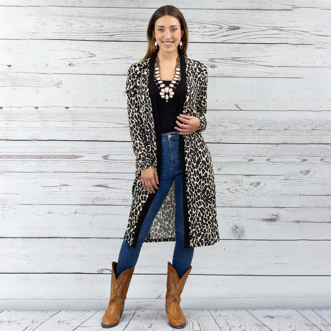 Leopard Cardigan