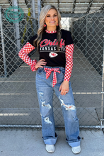 Load image into Gallery viewer, Pep Rally Red Mesh Layering Top
