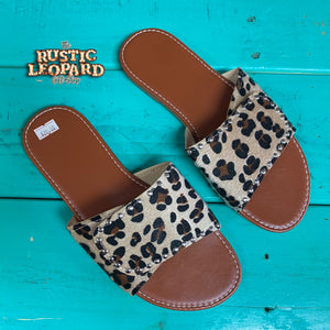 Leopard Sandals