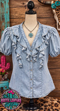 Load image into Gallery viewer, The Canyon Queen Denim Top
