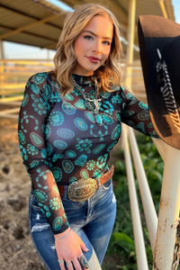 Forever In Turquoise Mesh