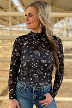 Load image into Gallery viewer, Bandana Babe Black Mesh
