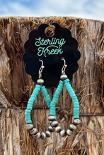 Load image into Gallery viewer, Laguna River Turquoise Earrings
