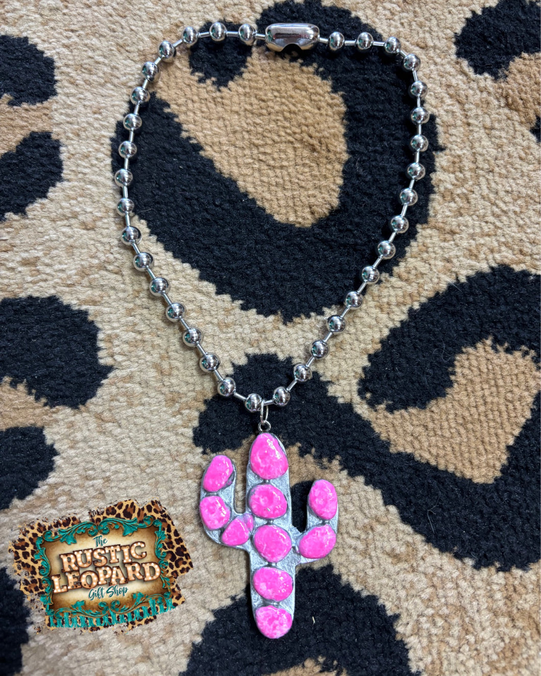 Cactus Pink Necklace