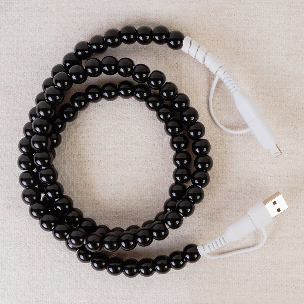4 in 1 Black Bead Charger