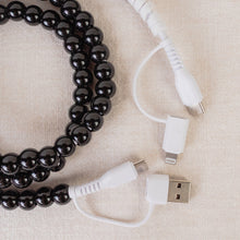 Load image into Gallery viewer, 4 in 1 Black Bead Charger

