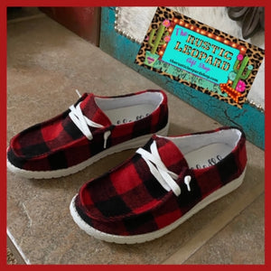 Gypsy Jazz Buffalo Plaid